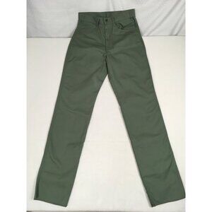 WorkHorse by Executive Apparel Mens Work Pants Size 32R Light Green Unhemed New